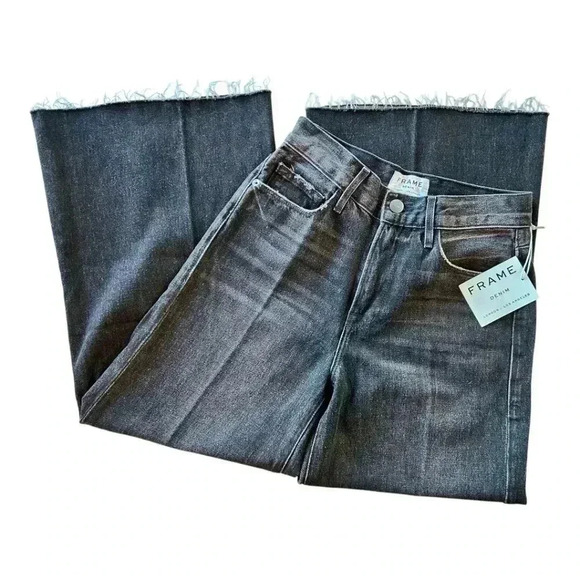 FRAME black wash denim size 24 - Picture 1 of 7